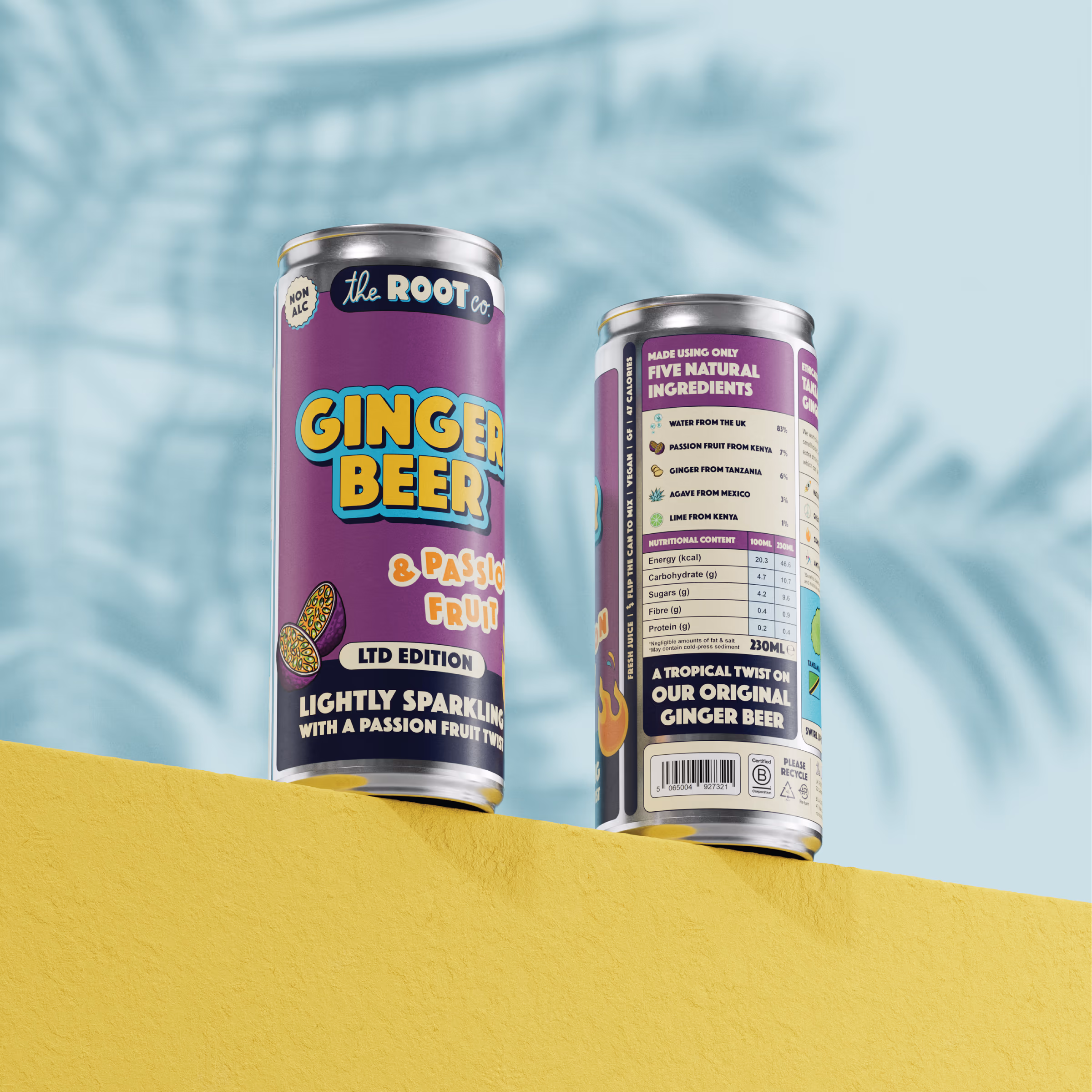 The Root Co. passion fruit ginger beer